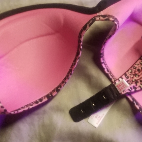 Victoria's Secret Pink Scoopneck Bra Size 34b - Picture 4 of 6